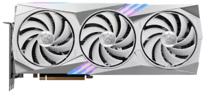 MSI GeForce RTX 4080 16GB GAMING TRIO WHITE Thumbnail