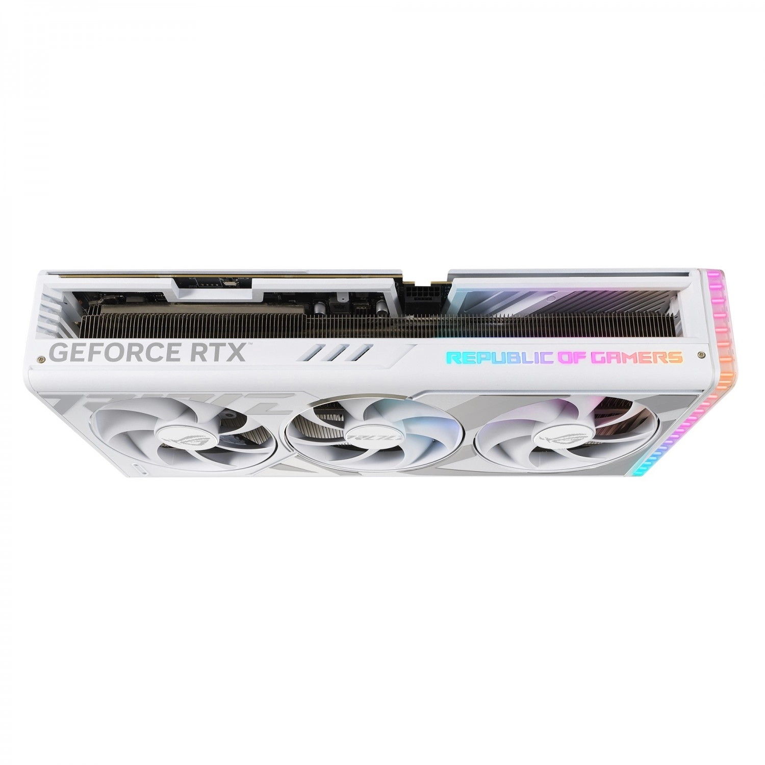 ASUS ROG Strix GeForce RTX 4090 24GB White OC Front View