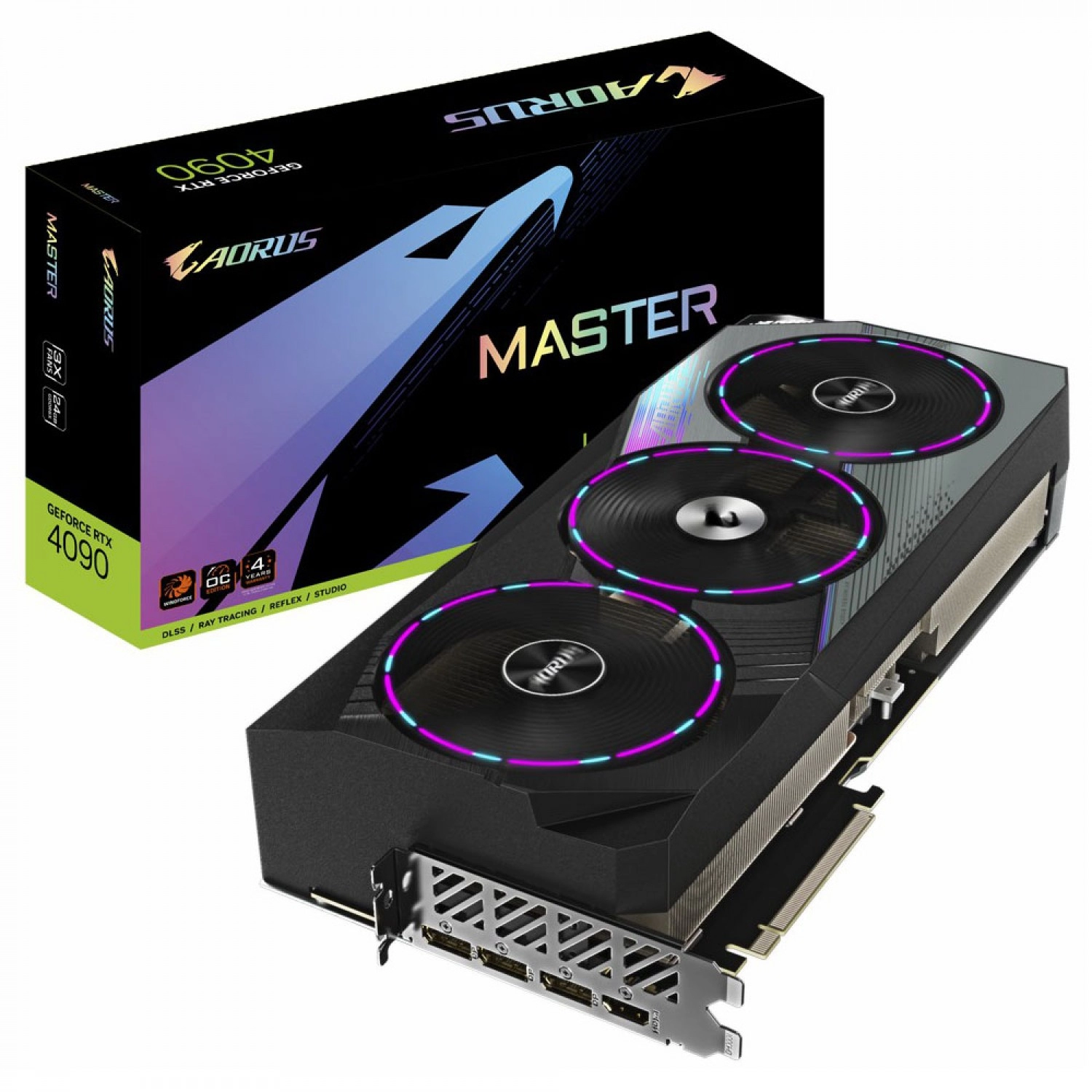 AORUS GeForce RTX 4090 MASTER 24G Package